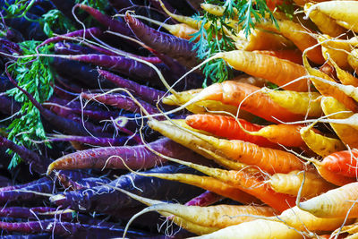 Close-up of vegetables for sale at market