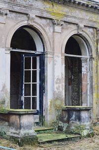 Entrance of old building