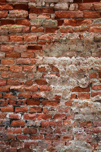 Full frame shot of brick wall