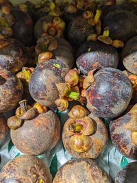 Full frame shot of fruits for sale