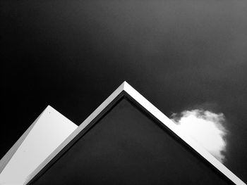 Low angle view of building against sky