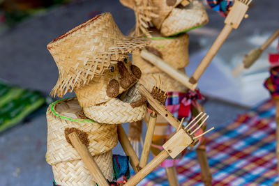 Close up of firewood