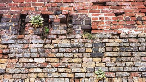 Full frame shot of brick wall