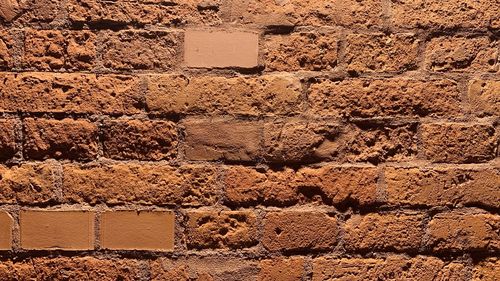 Full frame shot of brick wall
