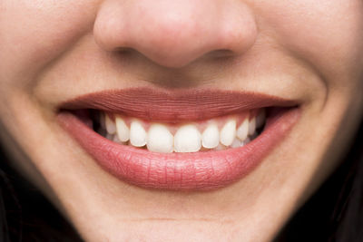 Close-up of a smiling woman