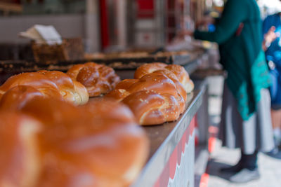 Close-up of food for sale in store