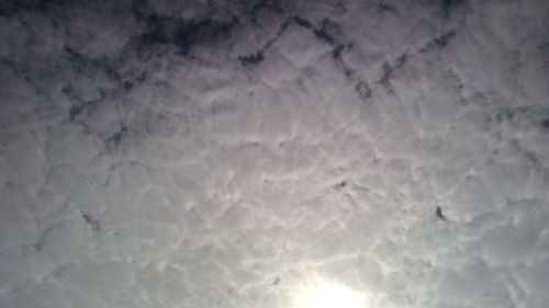 Low angle view of cloudscape