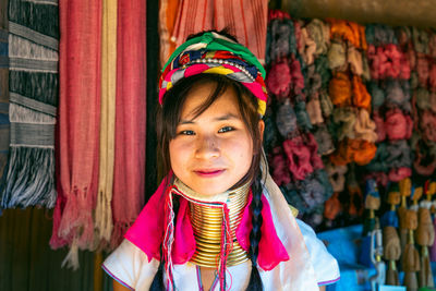 Portrait of a smiling girl