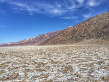 View of a desert