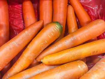 Full frame shot of vegetables at market stall