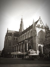 View of historic building against sky