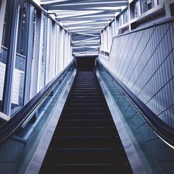 Low angle view of walkway