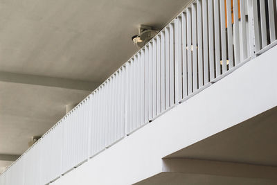 Low angle view of staircase in building