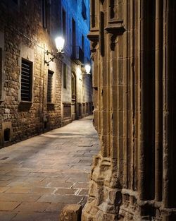 Narrow alley in old town