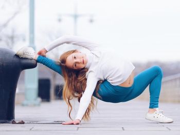 exercising