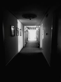 Corridor of building