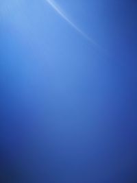 Low angle view of blue sky