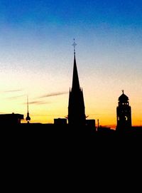 Low angle view of church