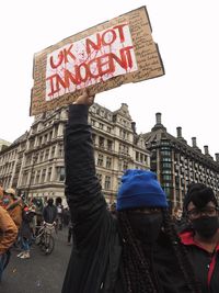 Group of people in front of building