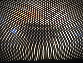 Full frame shot of metallic structure