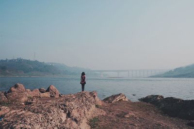 People sitting on rocks