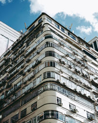 Low angle view of building against sky