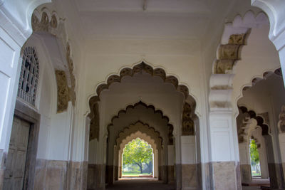 Low angle view of historical building