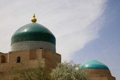 Low angle view of church against sky