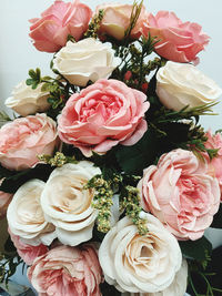 Close-up of rose bouquet