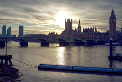 View of city at waterfront