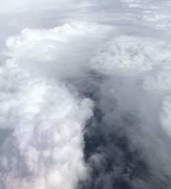 Low angle view of clouds in sky