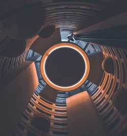 Low angle view of ceiling of building