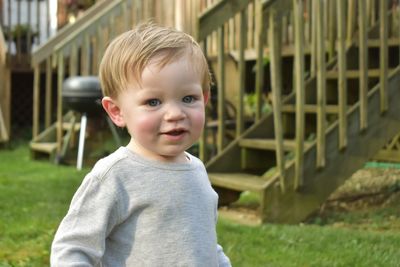 Portrait of boy