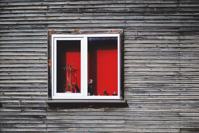 Red window