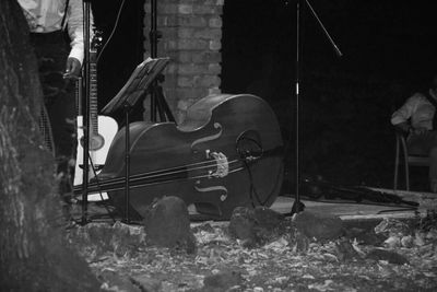 View of guitar