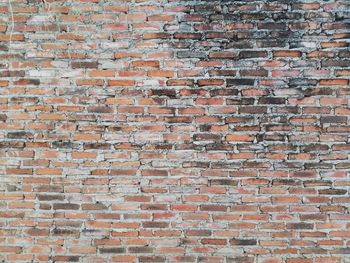 Full frame shot of brick wall