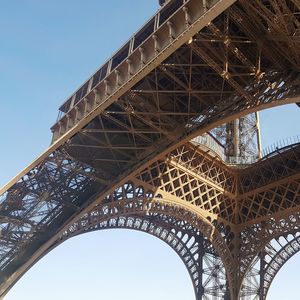 Low angle view of tower bridge