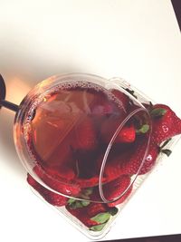 Close-up of drink on table