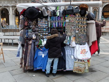 Various clothes on the ground