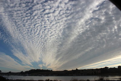 Panoramic view of sea against sky