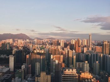 Cityscape against sky