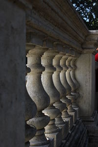 Stone wall of temple