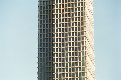 Low angle view of skyscraper