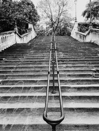 Staircase leading to building