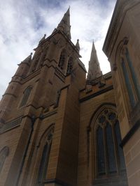 Low angle view of cathedral against sky