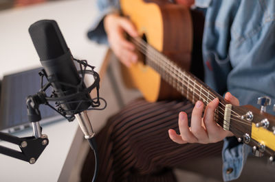 Man playing guitar