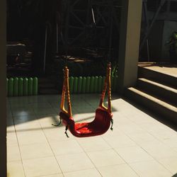 View of guitar