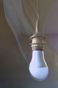 Psychedelic, threaded socket with energy saving bulb