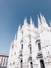 Low angle view of cathedral against sky