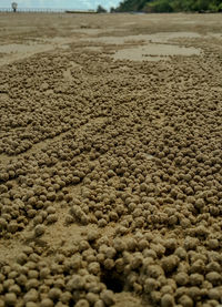 Close-up of sand